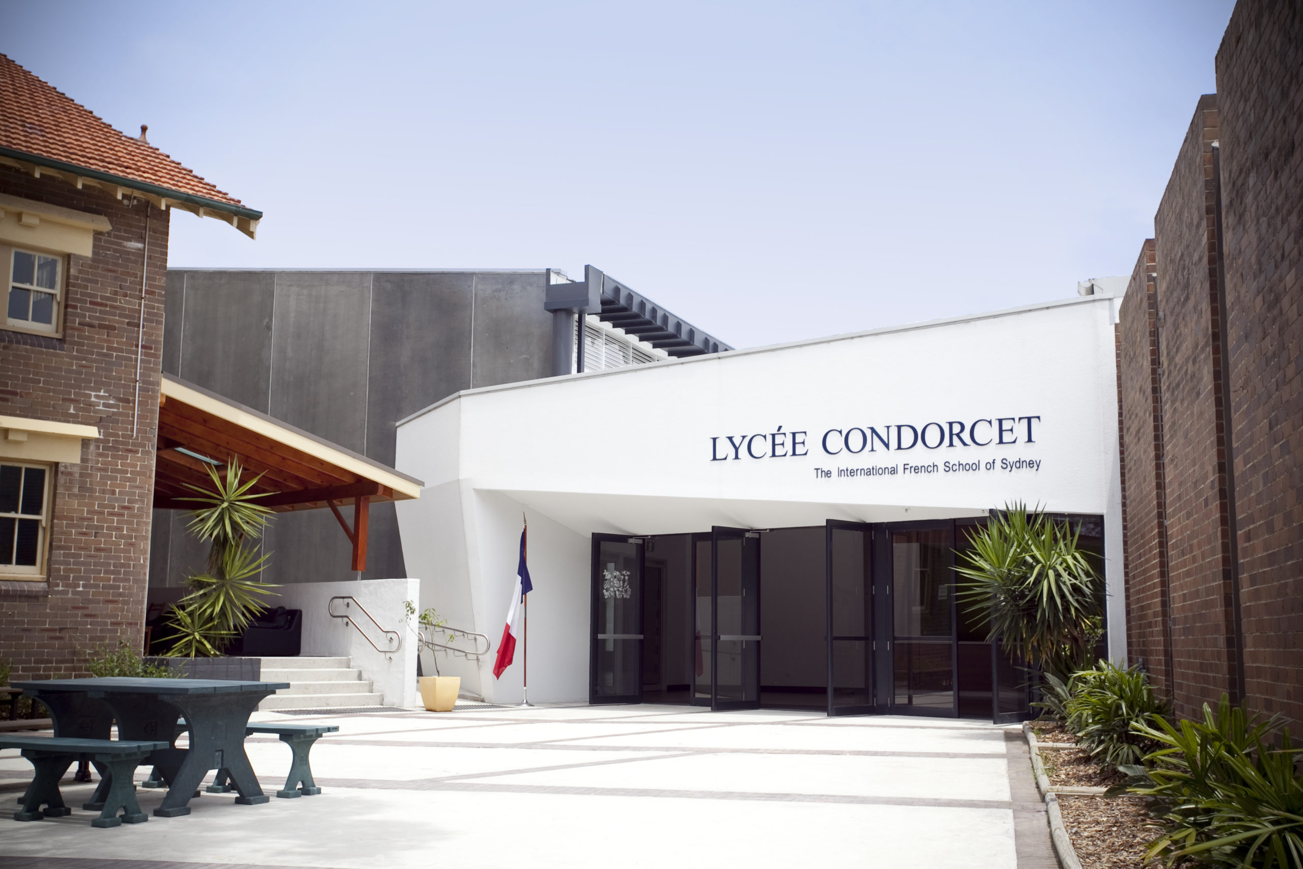 Le nouveau gimnase du Lycée Condorcet Sydney
