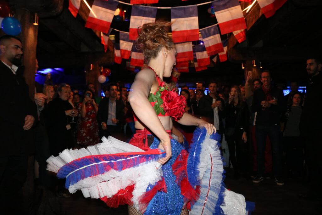 The Alliance Française celebrating Bastille Day with dancing, food and performances