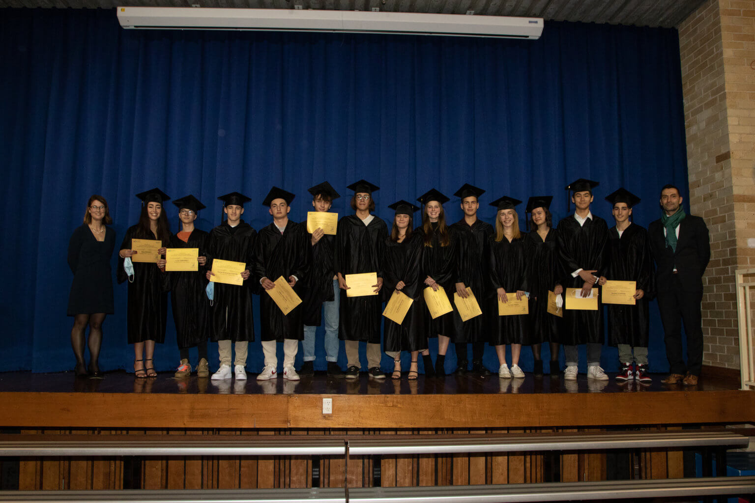 Graduates with honours!