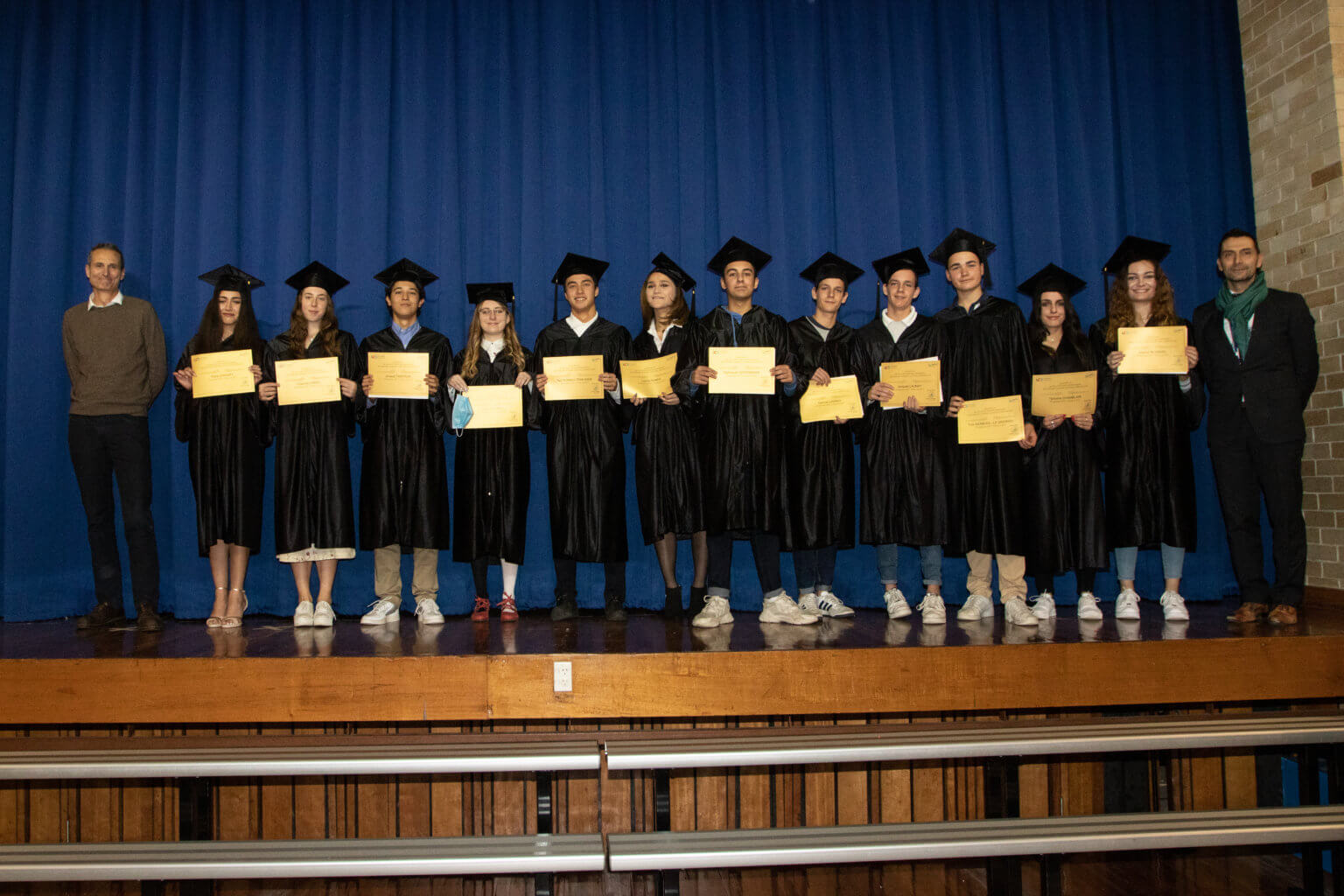 Graduates with honours!
