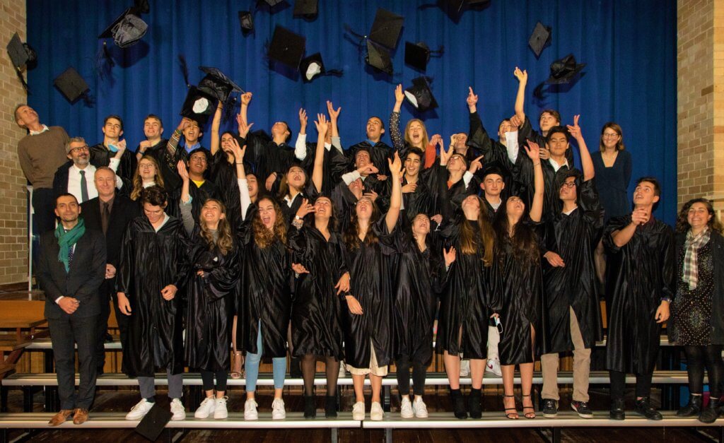 International French School 2021 graduating class