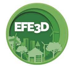 EFE3D logo for sustainable development education in schools
