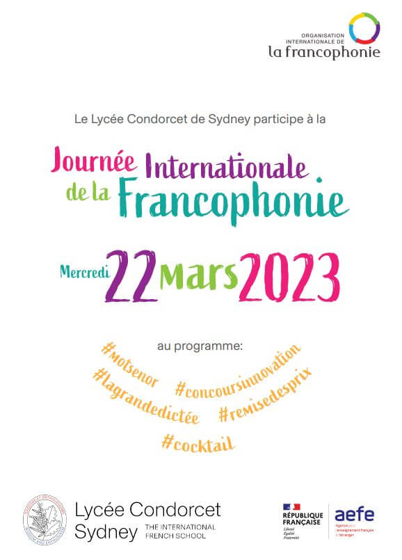 French Language Week 2023 Poster